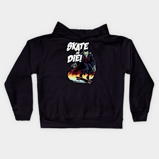 SKATE OR DIE - Dracula Kids Hoodie